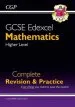 PDF Gcse Maths Edexcel Complete Revision & Practice: Higher - Grade 9-1 Course (With Online Edition) by Cgp Books