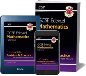 Gcse Maths Edexcel Complete Revision & Practice: Higher - Grade 9-1 Course (With Online Edition) download free [PDF and Ebook] by Cgp Books year 2015