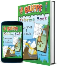 Blippi Coloring Book: Animals & Machines download free [PDF and Ebook] by Blippi year 2015