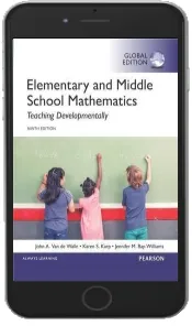 Elementary and Middle School Mathematics: Teaching Developmentally, Global Edition download free [PDF and Ebook] by John A. Van De Walle year 2015