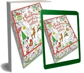 20 Christmas Cards to Colour download free [PDF and Ebook] by Kirsteen Robson year 2015