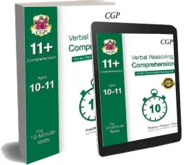 10-Minute Tests for 11+ Comprehension (Ages 10-11) - cem Test download free [PDF and Ebook] by Cgp Books year 2016