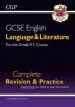 PDF Grade 9-1 Gcse English Language and Literature Complete Revision & Practice (With Online Edn) by Cgp Books