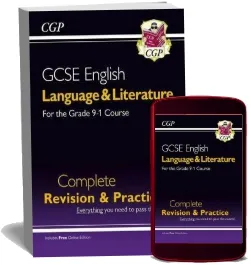 Grade 9-1 Gcse English Language and Literature Complete Revision & Practice (With Online Edn) download free [PDF and Ebook] by Cgp Books year 2016