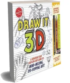 Draw it 3-d download free [PDF and Ebook] by Editors Of Klutz year 2016