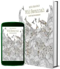 Millie Marotta'S Wild Savannah: A Colouring Book Adventure download free [PDF and Ebook] by Millie Marotta year 2016