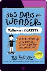 365 Days of Wonder: Mr. Browne'S Precepts download free [PDF and Ebook] by R J Palacio year 2016