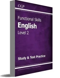 Functional Skills English Level 2 - Study & Test Practice download free [PDF and Ebook] by Cgp Books year 2016