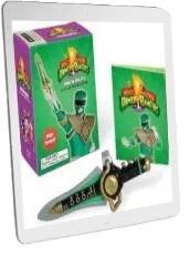 Mighty Morphin Power Rangers Dragon Dagger and Sticker Book: With Sound! download free [PDF and Ebook] by Running Press year 2016