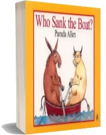 Who Sank the Boat? download free [PDF and Ebook] by Pamela Allen year 2016