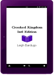 Crooked Kingdom Intl Edition download free [PDF and Ebook] by Leigh Bardugo year 2016