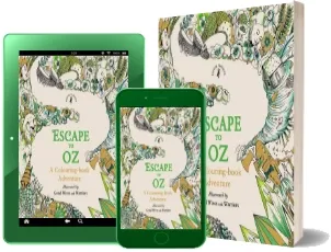Escape to oz: A Colouring Book Adventure download free [PDF and Ebook] by Puffin year 2016