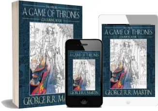 The Official a Game of Thrones Colouring Book download free [PDF and Ebook] by George R. R. Martin year 2016
