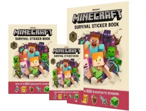 Minecraft Survival Sticker Book: An Official Minecraft Book From Mojang download free [PDF and Ebook] by Mojang Ab year 2017