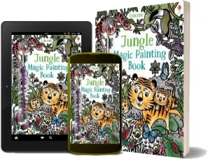 Jungle Magic Painting Book download free [PDF and Ebook] by Sam Taplin year 2017