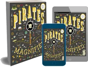Pirates Magnified: With a 3x Magnifying Glass download free [PDF and Ebook] by David Long year 2017