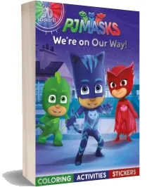 Pj Masks We'Re on our way!: Coloring, Activities, Stickers download free [PDF and Ebook] by Parragon Books Ltd year 2017