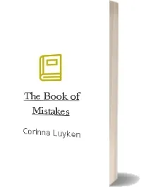 The Book of Mistakes download free [PDF and Ebook] by Corinna Luyken year 2017