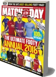 Match of the day Annual 2018 download free [PDF and Ebook] by Various year 2018