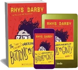 The top Secret Undercover Notes of Buttons Mcginty download free [PDF and Ebook] by Rhys Darby year 2018