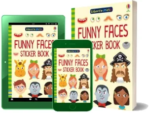 Funny Faces Sticker Book download free [PDF and Ebook] by Sam Smith year 2018