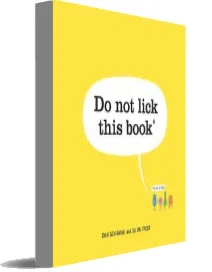 Do not Lick This Book download free [PDF and Ebook] by Idan Ben Barak year 2018
