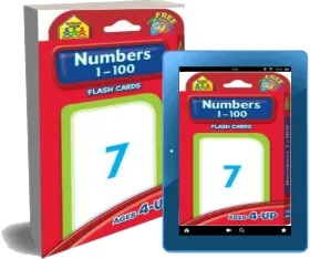 Flash Cards - Numbers 1 - 100 download free [PDF and Ebook] by School Zone year 2018